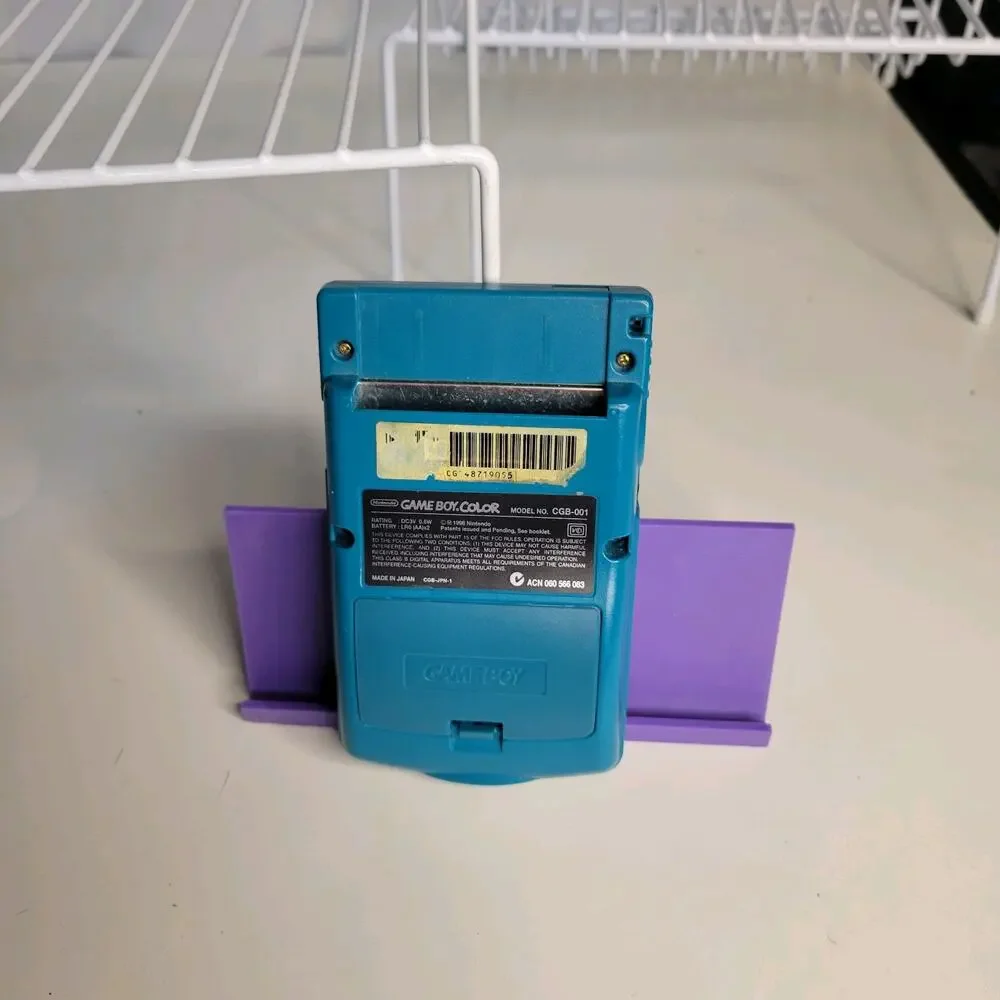 Game Boy Color Teal Handheld Game Console #C0563